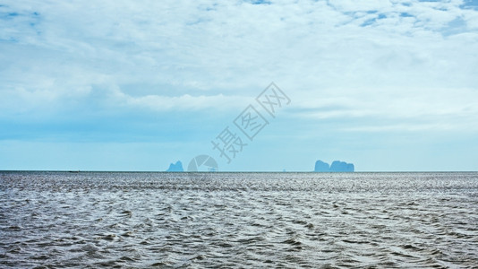 泰国安达曼海云天风景放松晴观图片