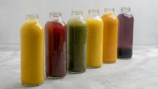颜色喝液体高清晰度照片健康果汁瓶子系列照片优质全美图图片
