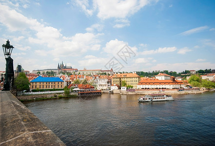巴洛克式美丽的老城区布拉格风景捷克假期观光图片