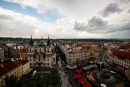 著名的美丽老城区布拉格风景捷克地标文化图片