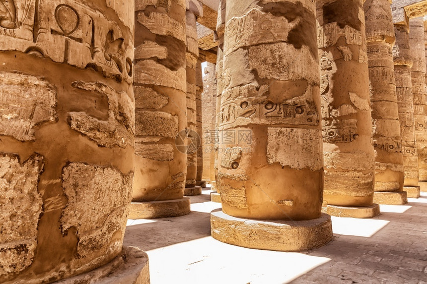 装饰品旅游埃及卢克索古老的卡纳寺庙首饰非洲图片