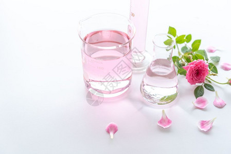 玫瑰凝胶木制的香味高清图片
