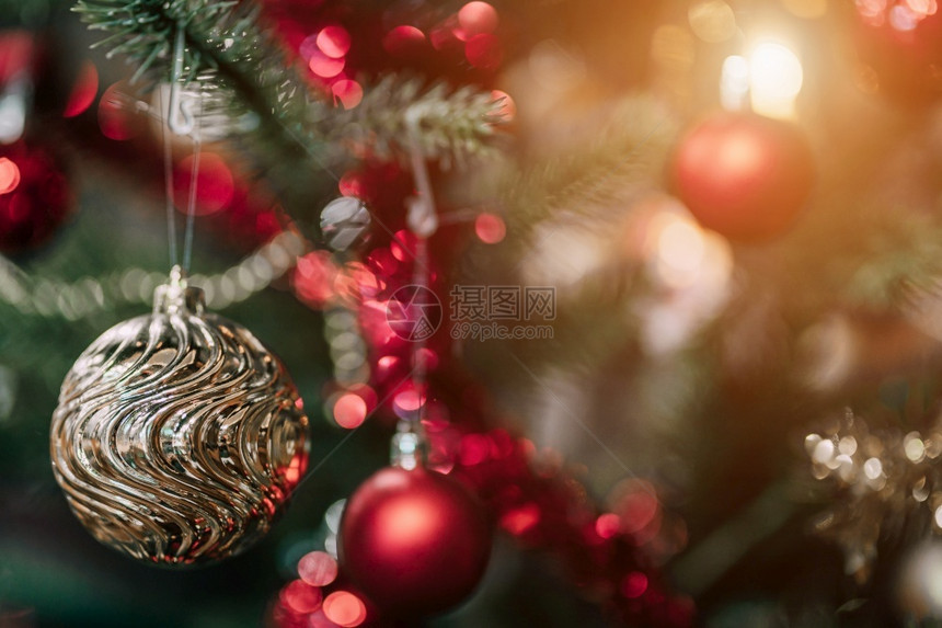 圣诞树圆球装饰挂件图片