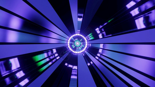 紫之隧道素材蓝色的发光实际来自未港口光线轨迹4kuhd3d插图背景荧光环紫Vortex插图背景设计图片