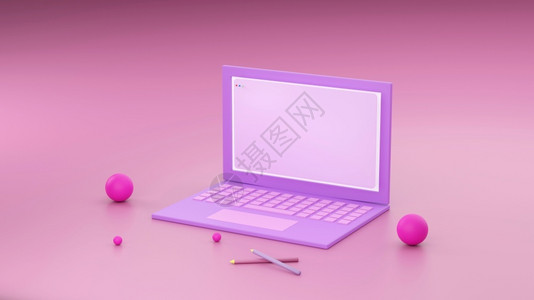 粉彩荷花吸杯键盘植物桌面最小概念台式笔记本电脑在桌上的工作粉红色和紫以及用笔记本和杯3制成的文本模拟设计图片