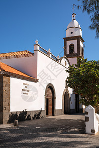 大教堂文化西班牙兰萨罗特阿雷西菲的伊格莱亚德圣吉恩斯古老教堂外景点图片
