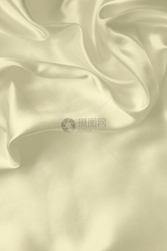 自然美丽的金平滑优雅色丝绸或纹质可用作SepiatonedRetro风格的背景图片