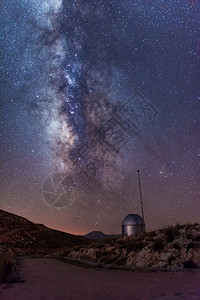 萨克利肯电脑英仙座晚上从安塔利亚SaklkentTutbitak天文台送来旅行背景