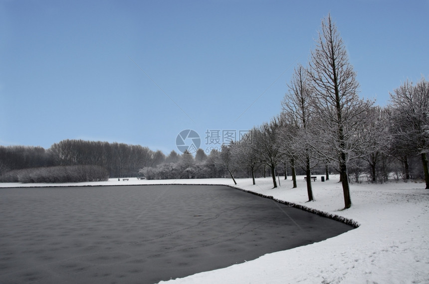 冬季雪景风光图片