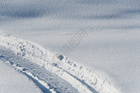 冬季雪景风光背景图片