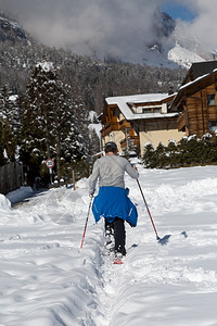 冬季滑雪图片