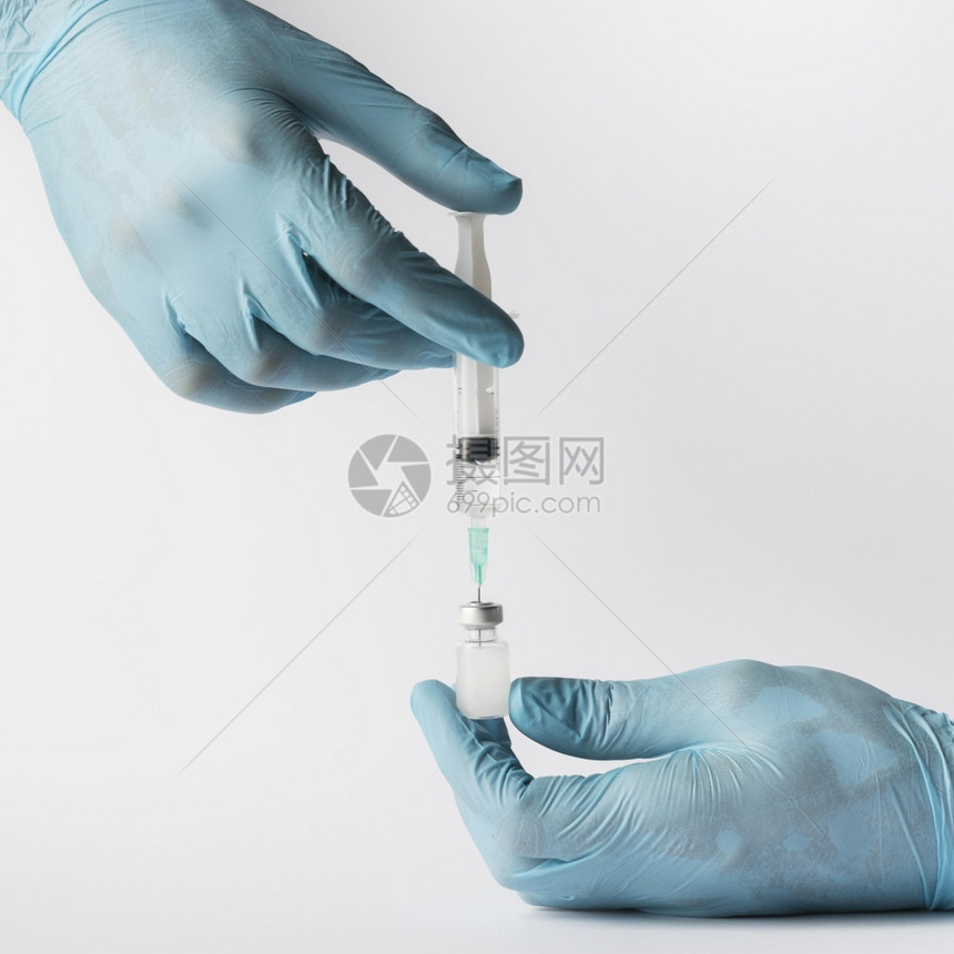 医生放置疫苗注射器分辨率和高质量美丽照片医生放置疫苗注射器高质量美丽照片概念白色的排女士图片