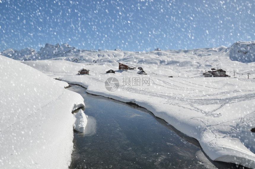 冬季雪景风光图片