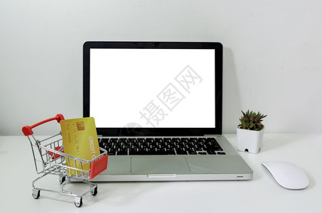 在线销售购物概念图片