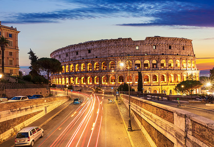 罗马路纪念碑罗马的高清图片