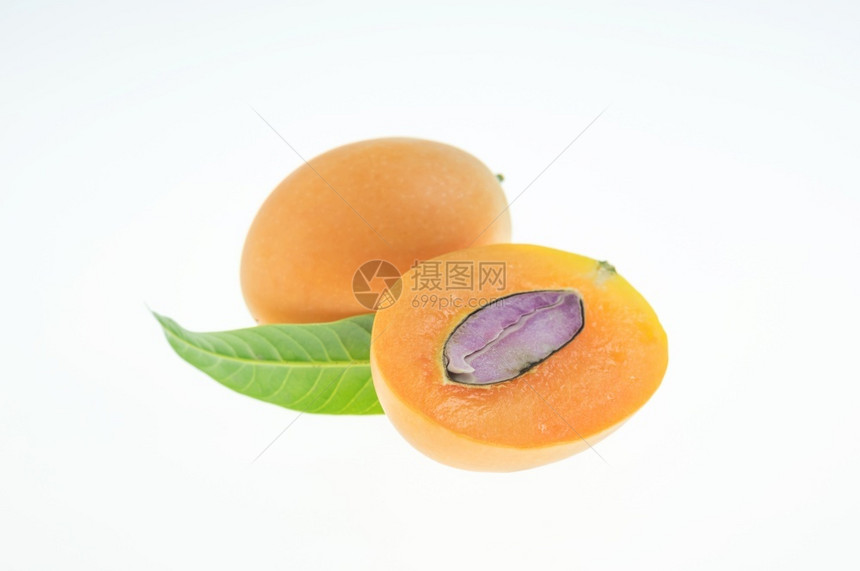 泰国胡萝卜素橙马普朗是漆树科热带水果的名称与芒橄榄等同科起源于东南亚MarianPlumPlumMangoBoueamacrop图片