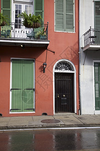 黑色的吸引力街道美国路易斯安那州新奥尔良法语区图片