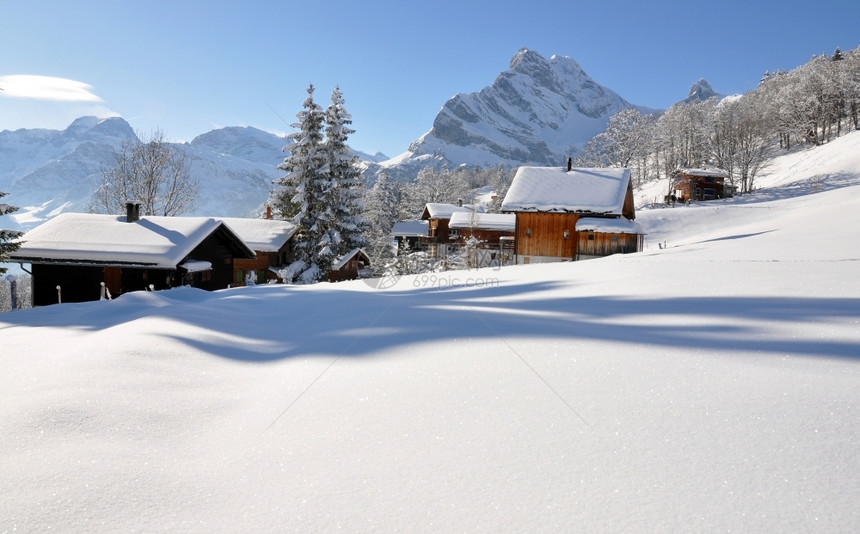 冬季雪景风光图片