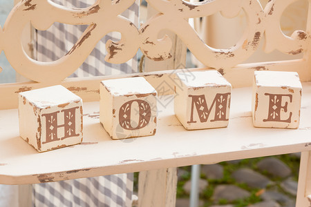 多彩字母拼音复制空间木旧长的立方体装饰首字母插图木头背景