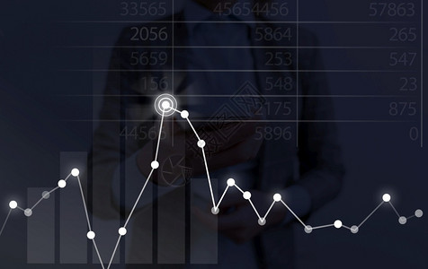 挥发性有机物不稳定的高风险趋势流动业绩金融图表状况报告IllustrateAscerate递缩趋势向下降表现情况一线向下上增长不确定变动高风设计图片