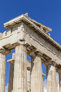 艺术在希腊雅典的在举行的大都会帕台农教联谊废墟历史背景图片