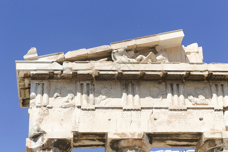 古典希腊雅大都会的帕台农神教育希腊语图片