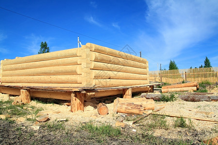 新建木制筑的造照片蓝图家图片