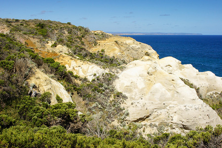 环境吸引力波浪澳大利亚维多州坎贝尔港公园大洋路一带的风景图案图片