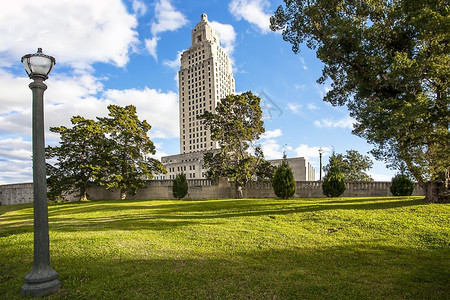 路易斯安那州首府大楼美国巴吞鲁日路易斯安那州首府大楼外部塔照片图片