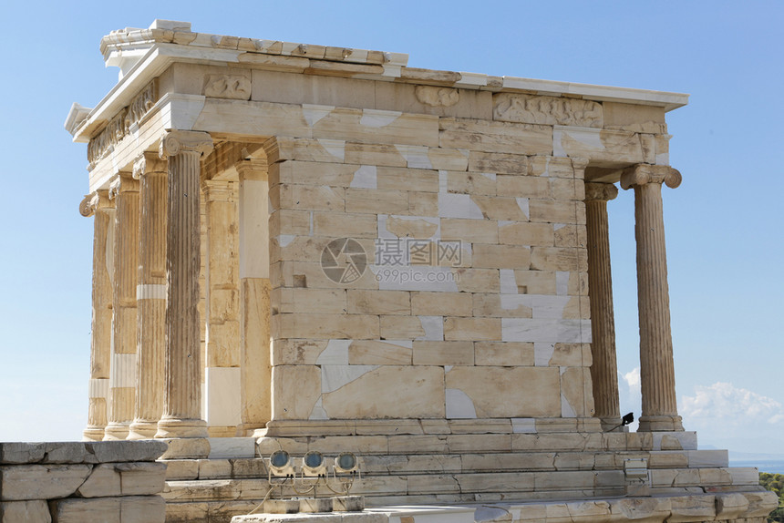寺庙老的雅典的亚特罗波利斯雅典神庙阿特纳耐克哲学图片