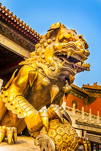 明历史在北华京紫禁城的北京大厅图片