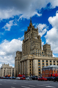 2013年6月2日外交部于013年6月2日在俄罗斯莫科国位于苏维埃时代的七大单一斯林高原之天幕结构体果酱欧洲背景图片