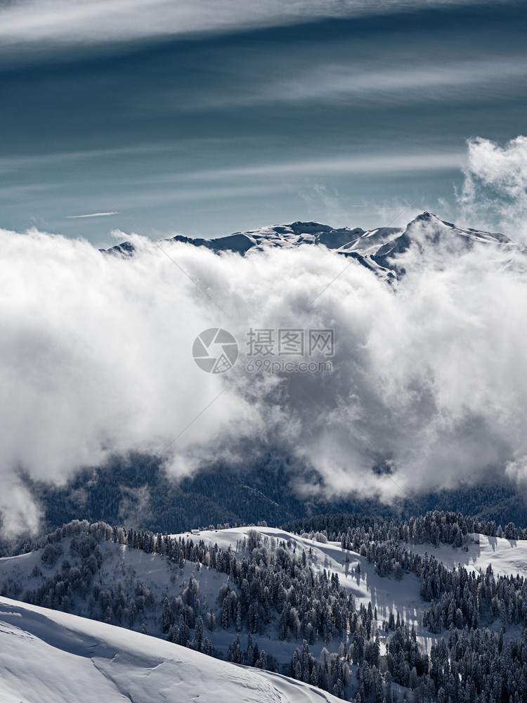 冬季雪景风光图片