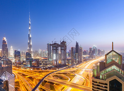 失效UUBAIUAEFUURUARY16BurjKhalifa是世界上迪拜市下最高建筑迪拜夜天线SheikhZayed路交叉口繁图片