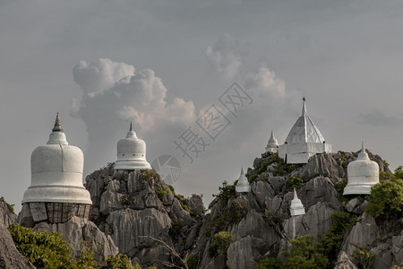 罗姆克劳帕拉多恩装饰风格优质的泰国兰邦Lampang20年9月3日至泰国拉姆港省Unseen和惊人的泰国神庙ChaloemPhrakiatPhr背景