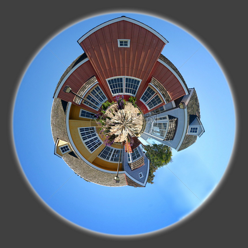 Oxnard行星 港湾之家港口天空场景游客建筑学中心全景地球蓝色旅游图片