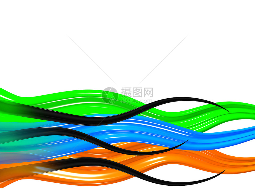 摘要设计图像墙纸电脑插图艺术波浪微风图片