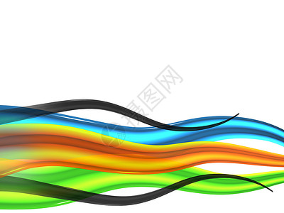 摘要设计微风艺术墙纸计算机插图波浪背景图片