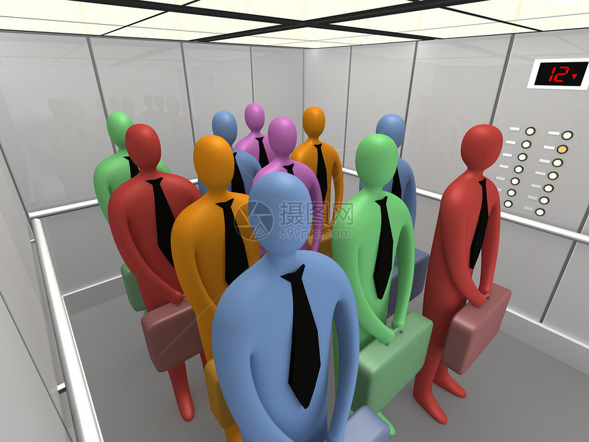 商业电梯身份办公室合金工作公司插图成员地面团体海拔图片