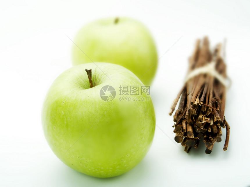 绿苹果小吃食谱水果维生素饮食白色午餐美食厨房烹饪图片