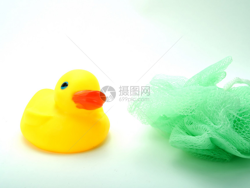 橡胶鸭塑料白色黄色乐趣淋浴鸭子玩具图片