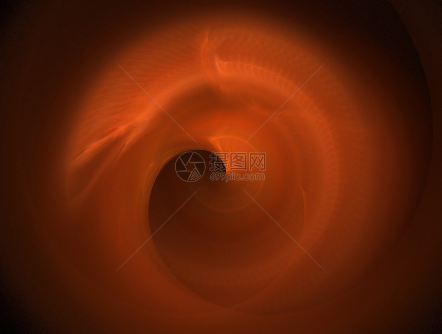 橙红心紫色漩涡状想像力橙子螺旋热情漩涡图片