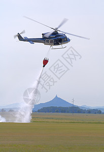 消防救援菜刀直升机空气警察情况服务危险背景图片