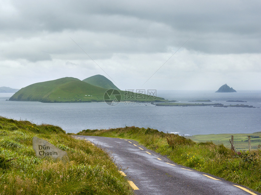 从邓金(Dunquin)看的大布拉斯基岛图片