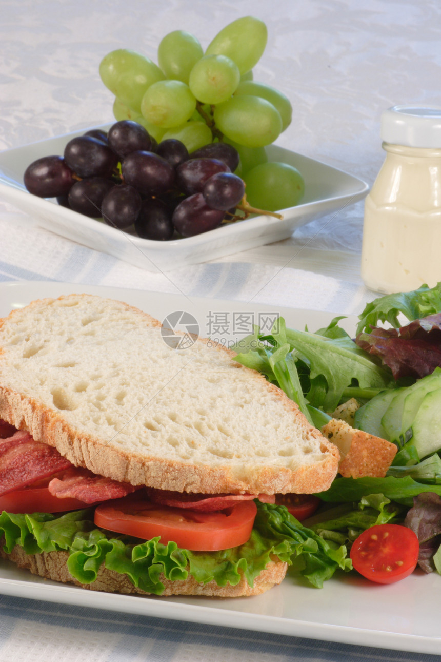 b 1 t 有机三明治火鸡盘子小麦餐厅食物营养午餐餐饮早餐面包图片