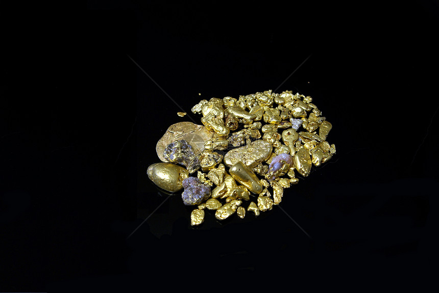 加利福尼亚金纽果薄片金条矿业勘探掘金矿工母载图片