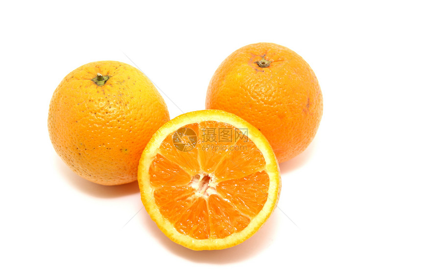 橙色甜点白色绿色橙子叶子烹饪水果食物蔬菜果汁图片