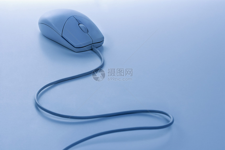 电脑鼠标对象照片静物蓝色水平硬件图片