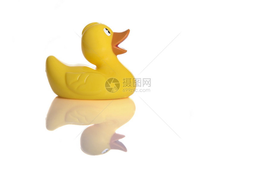 橡胶鸭游泳打扫擦洗淋浴鸭子孩子玩具黄色反射橡皮图片