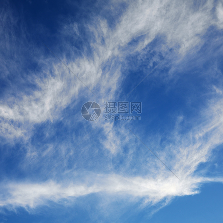 蓝天有云天气气氛正方形照片天堂场景自然界天空图片
